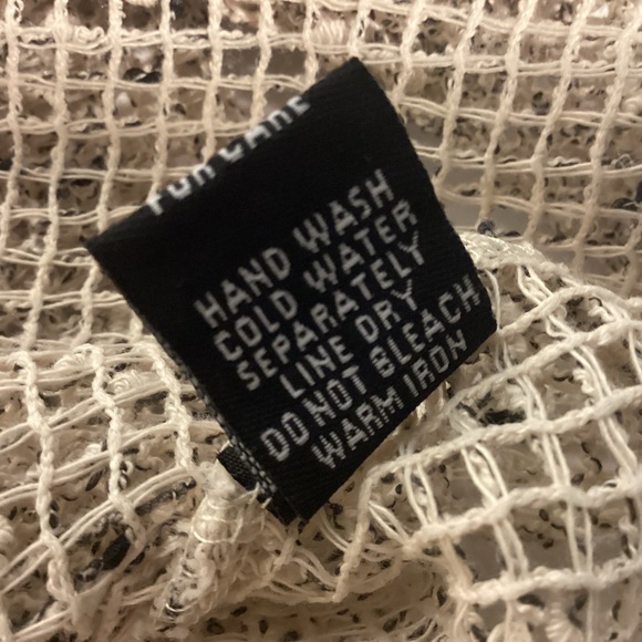 Kaktus Open weave 2 button jacket over shirt Womens medium - Picture 9 of 9